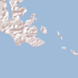 Gizo Terrain Map