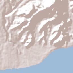 Banjar Wangsian Terrain Map