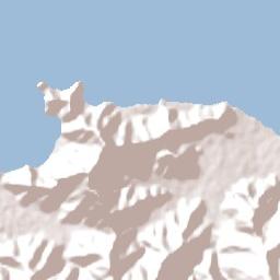 Cristo Rei Terrain Map