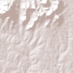 Cacimbinhas Terrain Map