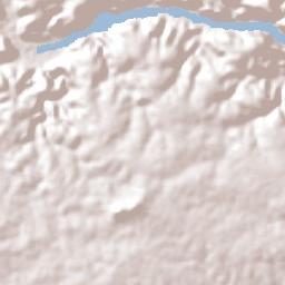 Canindé de São Francisco Terrain Map