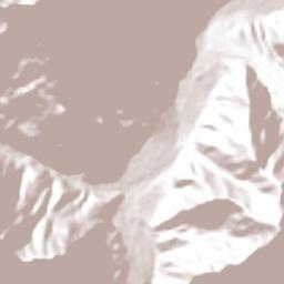 Huánuco Terrain Map
