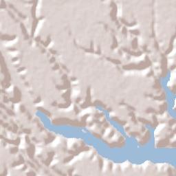Jequiá da Praia Terrain Map