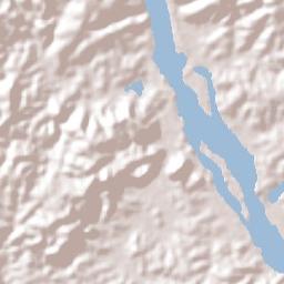Amparo de São Francisco Terrain Map