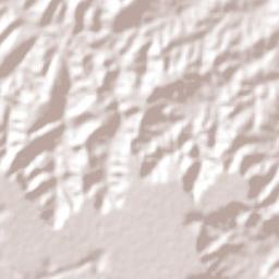São Francisco Terrain Map