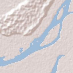 Xique Xique Terrain Map