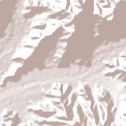 Santa María Terrain Map