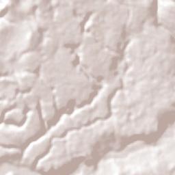 Lençóis Terrain Map