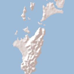 Madre de Deus Terrain Map