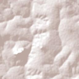 Caluquembe Terrain Map