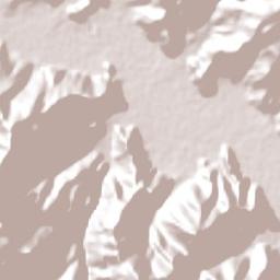 San Pablo Terrain Map