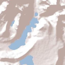 La Rinconada Terrain Map