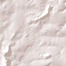 Santa Rita do Novo Destino Terrain Map