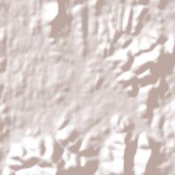Santa Cruz da Vitória Terrain Map