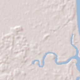 Canavieiras Terrain Map