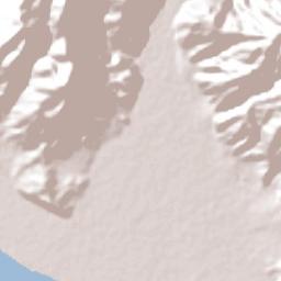 Camaná Terrain Map