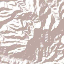 Bua Province Terrain Map