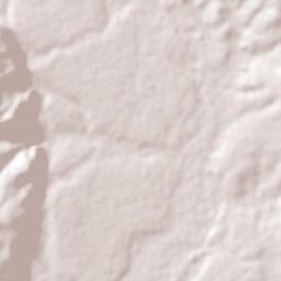 Brasilândia de Minas Terrain Map