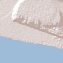 Punta de Bombón Terrain Map