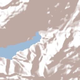 Quilahuani Terrain Map