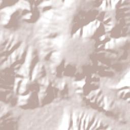 Olhos-d'Água Terrain Map