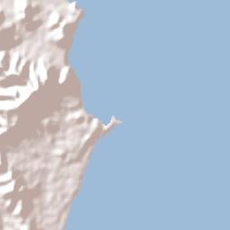 Mission Beach Terrain Map