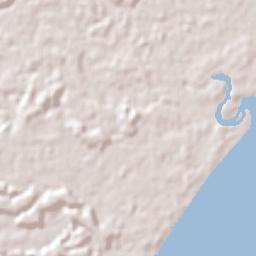 Mucuri Terrain Map