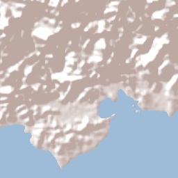 Rewa Province Terrain Map