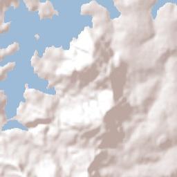 Morada Nova de Minas Terrain Map