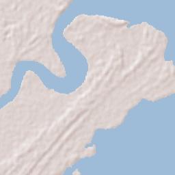 Chinde Terrain Map