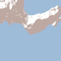 Palm Island Terrain Map