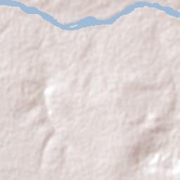 Lupane District Terrain Map