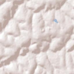 Patrocínio Terrain Map