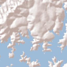 Iraí de Minas Terrain Map