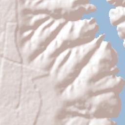 Nova Ponte Terrain Map