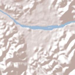 Baixo Guandu Terrain Map