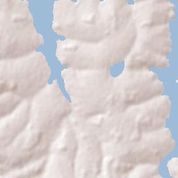 Indiaporã Terrain Map