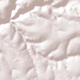 Ribeirão Corrente Terrain Map