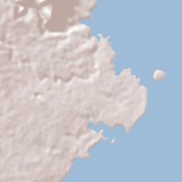 Beau Vallon Terrain Map