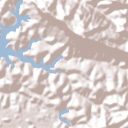 Ouro Branco Terrain Map