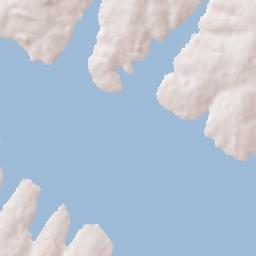 Pereira Barreto Terrain Map