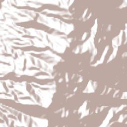 Provincia Méndez Terrain Map