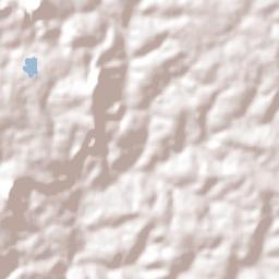 Cássia dos Coqueiros Terrain Map