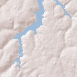 Glicério Terrain Map