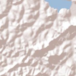 Areado Terrain Map