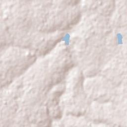 Penápolis Terrain Map