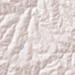 Inúbia Paulista Terrain Map