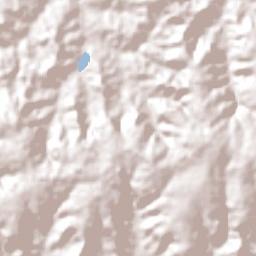 Oriente Terrain Map