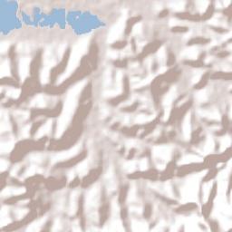 São Sebastião da Bela Vista Terrain Map