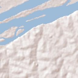 Porto Rico Terrain Map